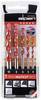 Alpen MultiCut 100705100 Hartmetall Mehrzweckbohrer-Set 5teilig 4 mm, 5 mm, 6 mm, 8 mm, 10 mm Zylinderschaft 1 Set