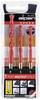 Alpen MultiCut 100803100 Hartmetall Mehrzweckbohrer-Set 3teilig 5 mm, 6 mm, 8 mm 1/4" (6.3 mm) 1 Set