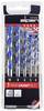 Alpen 25700005100 Granitbohrer-Set 5teilig 4 mm, 5 mm, 6 mm, 8 mm, 10 mm Zylinderschaft 1 Set