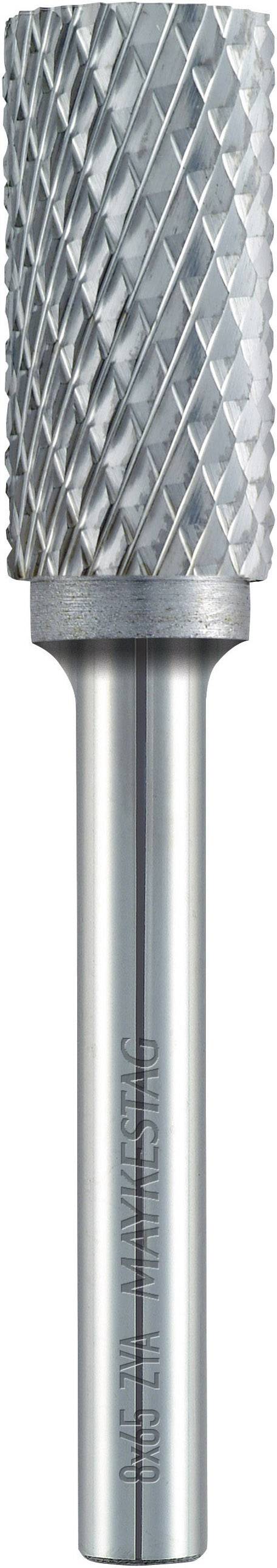ALPEN Frässtift 6 mm Form A Zylinder (ZYA) ohne Stirnverzahnung Alpen 777606106100 Hartmetall Schaft