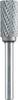 Alpen 777606106100 Frässtift Hartmetall Zylinder Länge 50 mm Produktabmessung, Ø 6 mm Schaftdurchmesser 6 mm