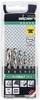 Alpen 100906100 HSS-E Metall-Spiralbohrer-Set 6teilig Cobalt DIN 1897 Zylinderschaft 1 Set
