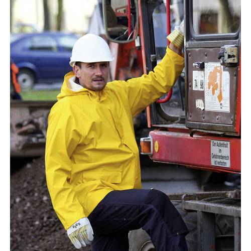 Leipold Doehle 4052-XXXL Regenjacke PUPlus Kleider-Größe=XXXL EN 343/03+A1/07 + EN 340/03 Gelb