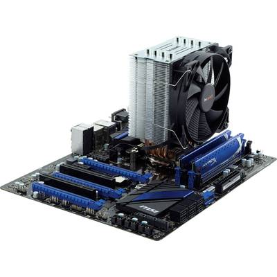 BeQuiet Pure Rock CPU-Kühler mit Lüfter Intel® LGA 2066, Intel® LGA 2011, Intel® LGA 2011-V3, Intel® LGA 1366, Intel® LG-5