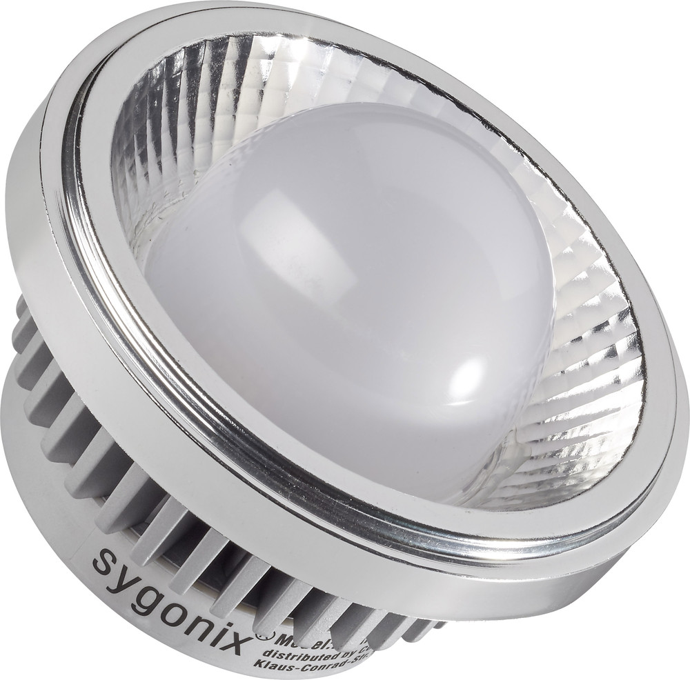 Sygonix LED G53 Spezialform 15 W = 120 W Warmweiß (Ø x L) 110 mm x 97