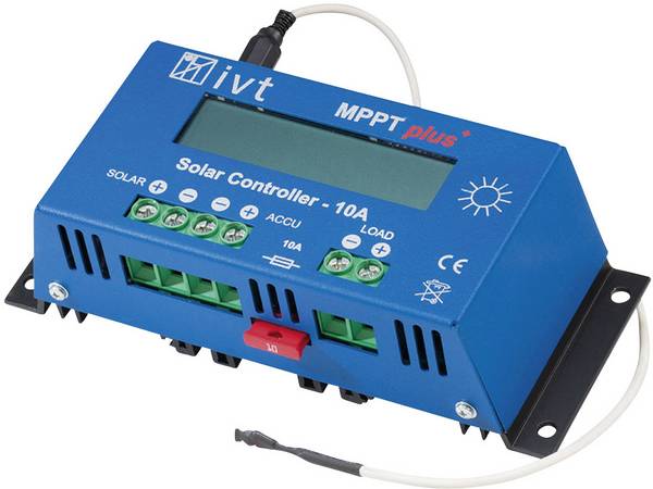 IVT MPPTplus 10A Laderegler MPPT 12 V, 24 V 10 A