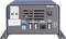 Eine schwarze elektronische Steuerbox mit Schalter für 'Ein/Aus', mehreren USB-Anschlüssen und einem Eingang für -12V Stromversorgung.