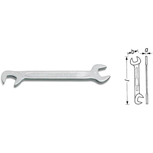 Thumbnail - Hazet 440-4 Doppel-Maulschlüssel Schlüsselweite (Metrisch) 4 mm