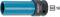 Eine blaue Hazet 17mm Stecknuss mit 1/2 Zoll Antrieb, zum Schutz bei der Radmontage.