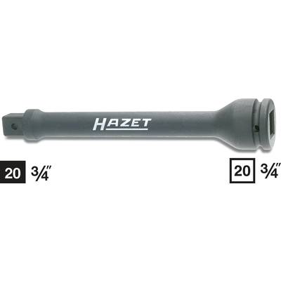 'HAZET' Verlängerung für Werkzeuge, rechteckige Enden zur Befestigung, Länge 20 3/4 Zoll, stahlgraue Farbe.