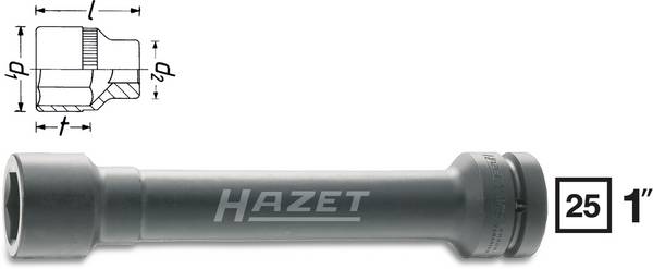 Hazet 1104S-32 Kraft-Steckschlüsseleinsatz  1" (25 mm)  1104S-32