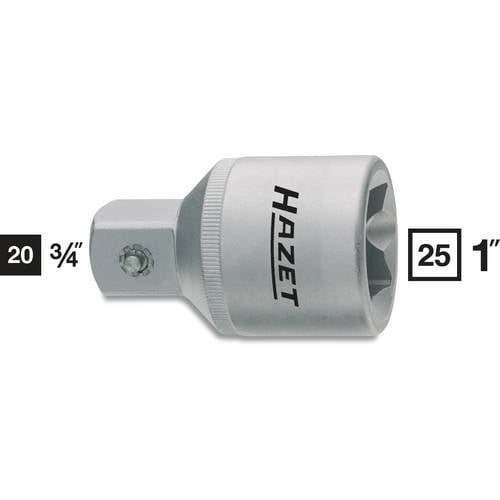 Hazet 1158-2 Steckschlüssel-Adapter 3/4 Zoll Antrieb 1 (25 mm) 70 mm 1 St.
