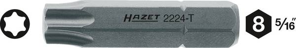 Hazet 2224-T50 2224-T50 TX-Bit Antrieb: 5/16" (8 mm) Abtrieb: TX TX 50 35 mm