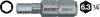 Hazet 2204-5 2204-5 Sechskant-Bit Antrieb: 1/4" (6.3 mm) Abtrieb: Innen-Sechskant 5 mm 25 mm