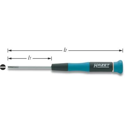 Hazet HAZET Elektronik- u. Feinmechanik Schlitz-Schraubendreher  Klingenlänge: 75 mm 