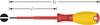 Hazet 810VDE-40 VDE Schlitz-Schraubendreher Klingenbreite: 4 mm Klingenlänge: 100 mm