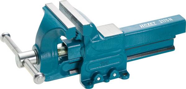 Hazet 2175N Schraubstock 2175N Backenbreite: 100 mm Spann-Weite (max.): 125 mm