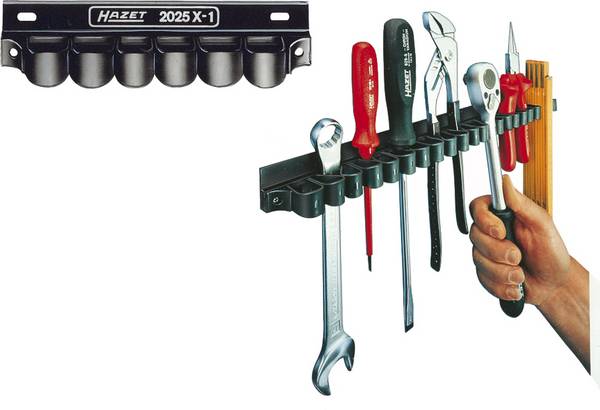 Hazet 2025X-1 Werkzeug-Halter (L x B x H) 150 x 35 x 30 mm 1 St.