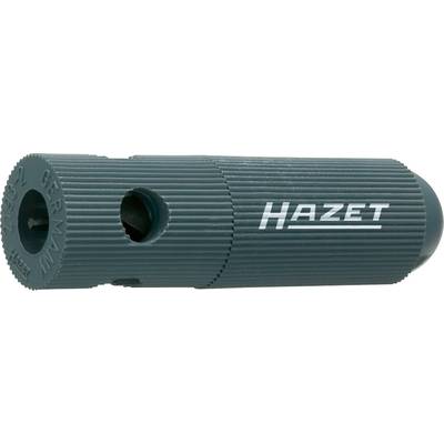 Ein zylinderförmiges, geriffeltes Werkzeug mit der Aufschrift 'Hazet', vermutlich ein Schraubendrehergriff oder ähnliches Handwerkzeug.