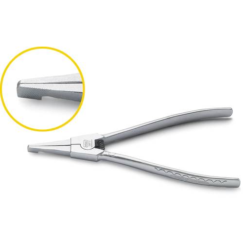 Thumbnail - Hazet 1847-2 Seegeringzange Passend für (Seegeringzangen) Außenringe Spitzenform (Details) abgewinkelt 90°