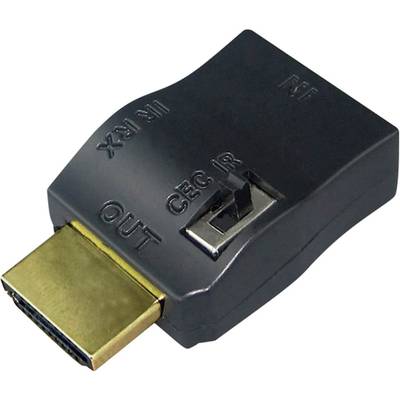 Inakustik IR RX/TX Set | HDMI Adapter IR-HDMI-Adapter  Schwarz
