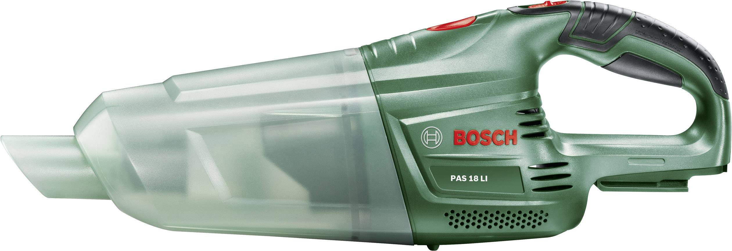 Handheld battery vacuum cleaner Bosch Home and Garden PAS 18 LI Green