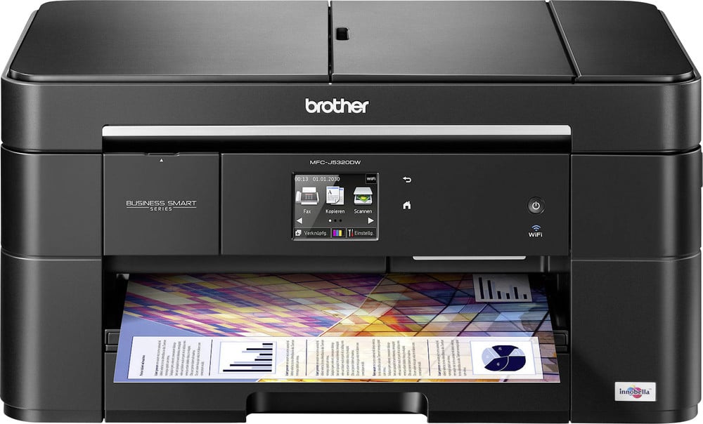 Brother Drucker Mfc J5320dw Geht Nicht Mehr An Brother MFC-J5320DW Tintenstrahl-Multifunktionsdrucker A3 Drucker, Fax