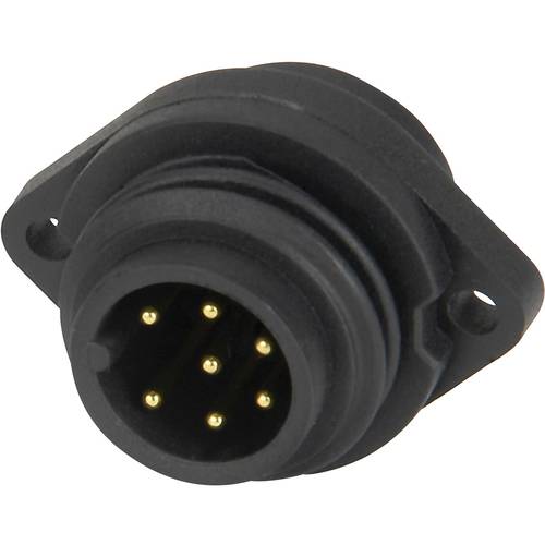 Weipu 814060 Rundstecker Stecker, Einbau vertikal Gesamtpolzahl: 6 + PE Serie (Rundsteckverbinder): WA 1 St.
