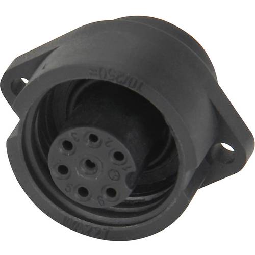 Weipu 814063 Rundstecker Buchse, Einbau vertikal Gesamtpolzahl: 6 + PE Serie (Rundsteckverbinder): WA 1 St.