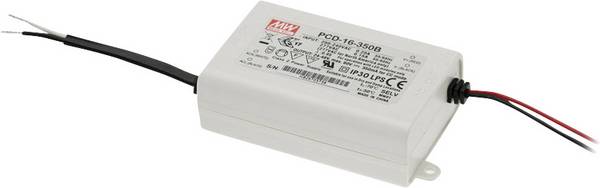 MEAN WELL PCD-16-1400B LED-Treiber Konstantstrom 16 W 1.4 A 8 - 12 V/DC dimmbar, PFC-Schaltkreis, Überlastschutz, Montage auf entflammbaren Oberflächen 1 St.