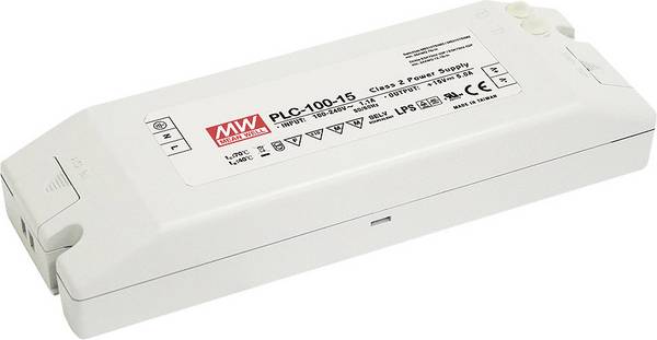 MEAN WELL PLC-100-24 LED-Treiber, LED-Trafo Konstantspannung, Konstantstrom 96 W 0 - 4 A 24 V/DC nicht dimmbar, PFC-Schaltkreis, Überlastschutz, Möbelzulassung 1 St.