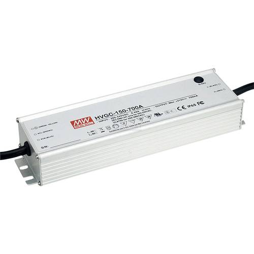 Thumbnail - MEAN WELL HVGC-150-350A LED-Treiber Konstantstrom 149.8 W 0.35 A 42 - 428 V/DC dimmbar, PFC-Schaltkreis, Überlastschutz,...