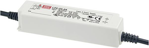 MEAN WELL LPF-25-12 LED-Treiber, LED-Trafo Konstantspannung, Konstantstrom 25.2 W 2.1 A 6.6 - 12 V/DC nicht dimmbar, PFC-Schaltkreis, Überlastschutz 1 St.