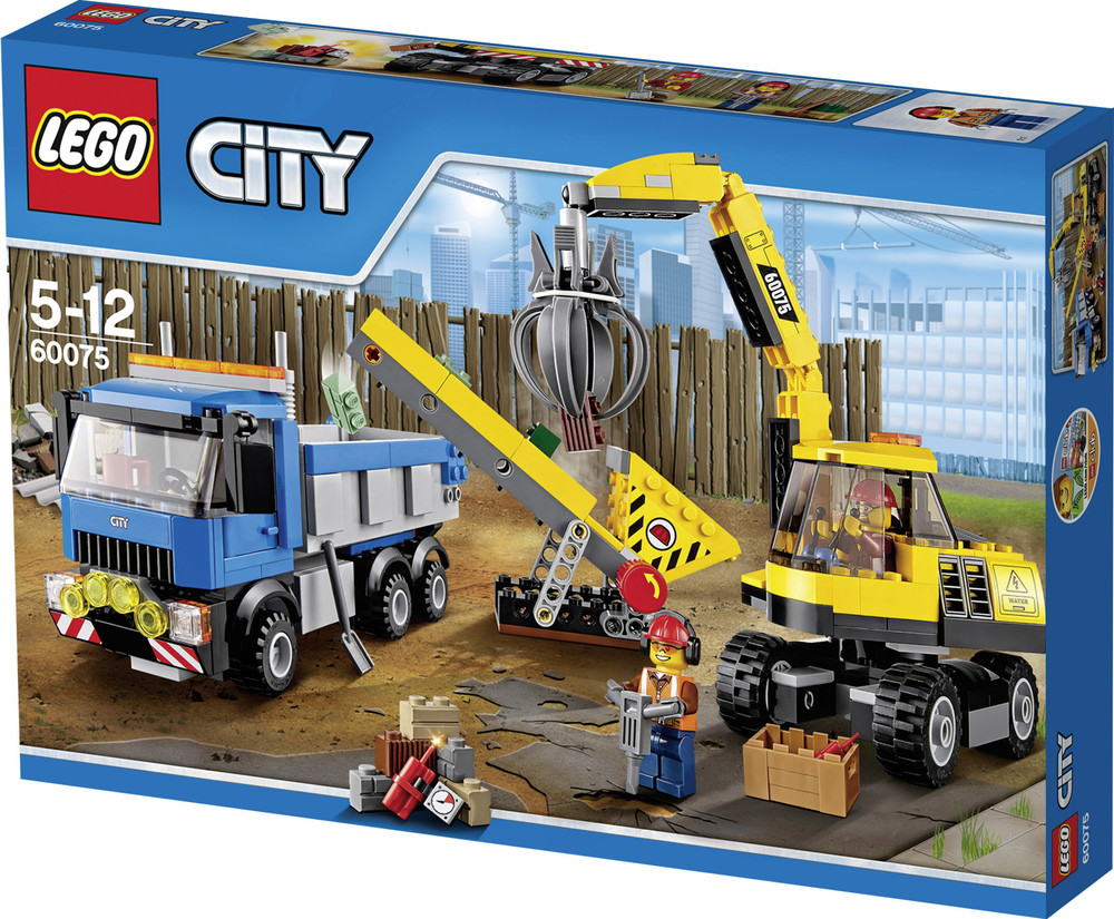 LEGO® City 60075 Bagger + Transportwagen