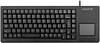 CHERRY XS Touchpad Keyboard USB Tastatur Deutsch, QWERTZ Schwarz Integriertes Touchpad