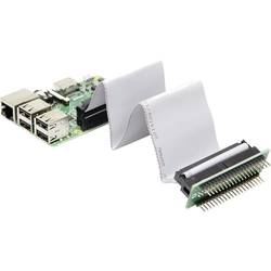 Image of Joy-it RB-CON+01 GPIO-Kabel Raspberry Pi [40x GPIO-Buchse - 40x GPIO-Buchse, GPIO-Stecker] 15.00 cm Grau