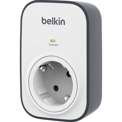 Belkin BSV102vf Überspannungsschutz-Zwischenstecker    Weiß, Grau