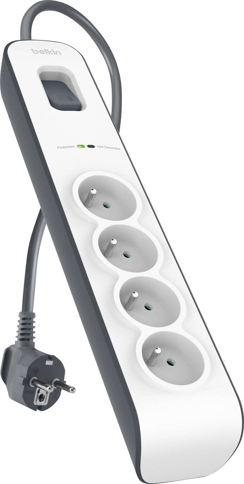 BELKIN SurgeStrip writing protection -4 sockets -525J -2M-1