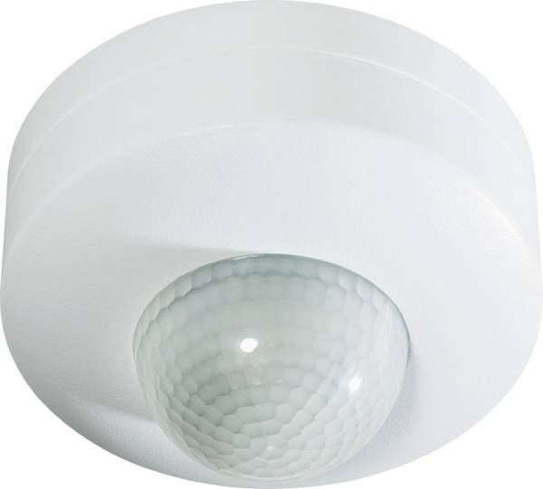 Renkforce 1296308 Decke, Aufputz PIR-Bewegungsmelder 360 ° Relais Weiß IP20