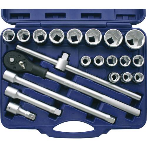 Kunzer Steckschlüsselsatz metrisch 3/4 (20 mm) 21teilig 73421