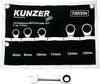 Kunzer 7RRS06 Knarren-Ring-Maulschlüssel-Satz 6teilig Schlüsselweite (Metrisch) 8 - 13 mm