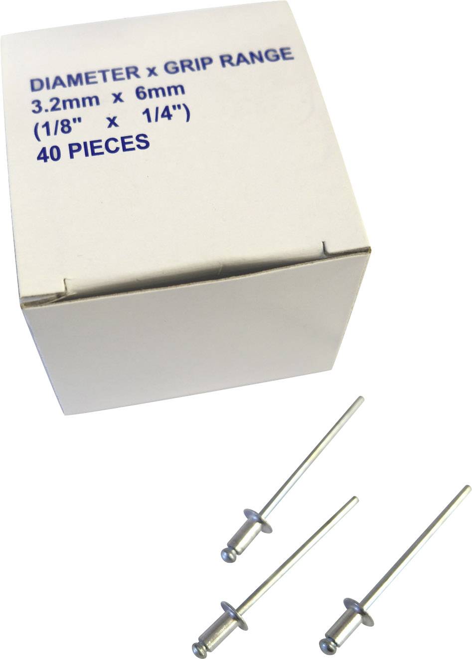 Kunzer 800BN24 Blindnitter (Ø x L) 2.4 mm x 5.5 mm 40 stk