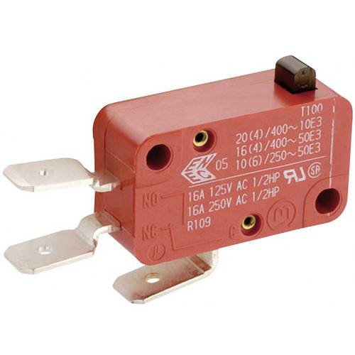 Marquardt 01004.1001-01 Mikroschalter 01004.1001-01 250 V/AC 8 A 1 x Ein/(Ein) tastend 1 St.