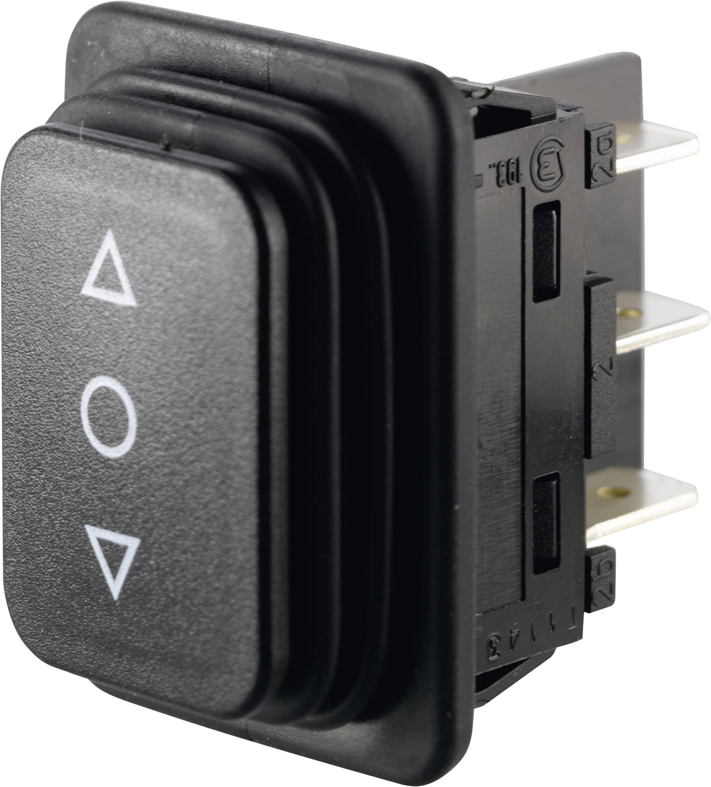 Auf diesem Bild sieht man einen Wippschalter, der zum Einstellen Medizinischer Geräte dient.