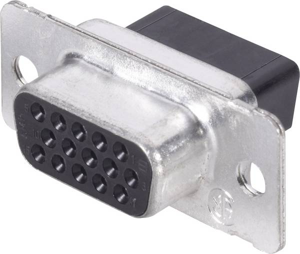 TE Connectivity AMPLIMITE HD-22 1658681-1 D-SUB Buchse Polzahl: 15 Crimpen 1 St.