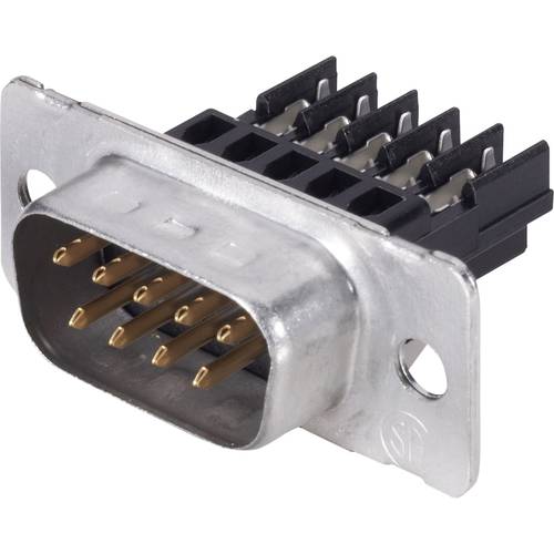 TE Connectivity AMPLIMITE HD-20 (HDE-20) 1-745492-8 D-SUB Stiftleiste Polzahl: 9 Schneid-Klemm, Crimpen 1 St.
