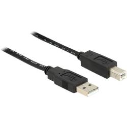 USB 2.0 prepojovací kábel Delock 83557, 20.00 m, čierna