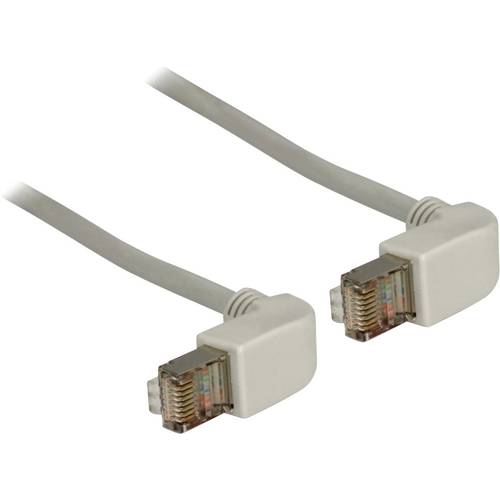 Thumbnail - Delock 83510 RJ45 Netzwerkkabel, Patchkabel CAT 5e S/FTP 0.50 m Grau 1 St.