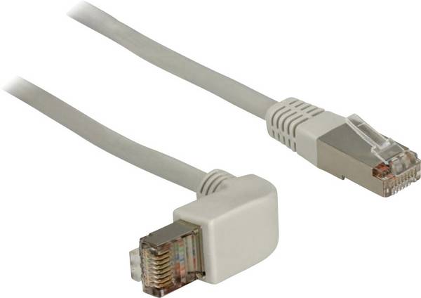 Delock 83515 RJ45 Patchkabel CAT 5e S/FTP 1.00 m Grau 1 St.