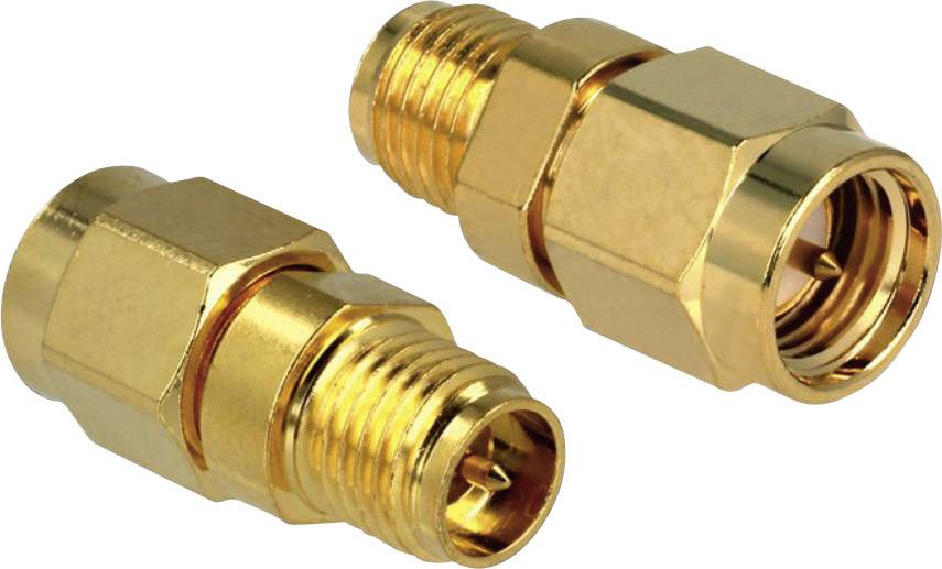 Delock 88734 88734 RP-SMA-Buchse - SMA-Stecker 0.00 m 1 St.-0